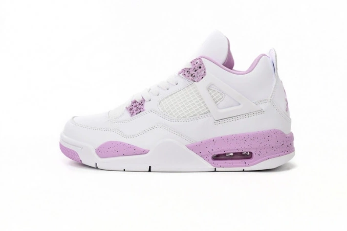 HYPE White Jordan 4 Pink Retro CT8527-116 0721